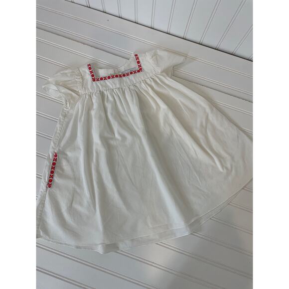 Janie and Jack & Analin White Dress Romper & 1 PC Swimsuit Girls Bundle Sz 12mo - Picture 6 of 10